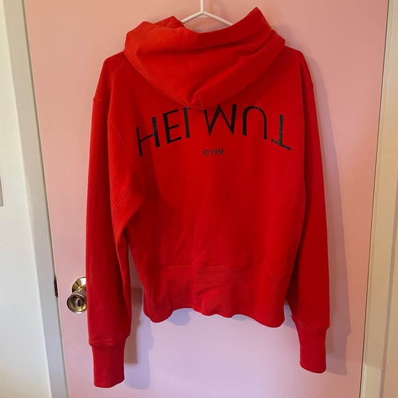 HELMUT LANG Hoodie ft. L'Apocalypse Joyeuse 1986"🍒 - Picture 4 of 8